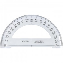 Транспортир 180°, Koh-i-Noor
