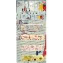 Пластырь детский с рисунком «Vintage Paris», набор 5 шт.