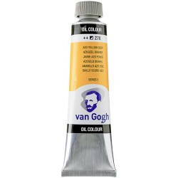 Краска масляная Van Gogh, AZO желтая темная, 40 мл, Royal Talens