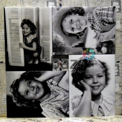 Открытки для посткроссинга «Shirley Temple», 10.5 × 14.4 см, 15 шт.