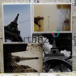 Открытки для посткроссинга «I love Paris», 10.5 × 14.4 см, 15 шт.