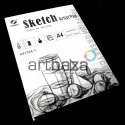 Папка - альбом для эскизов Sketch Pad А4, 210 х 297 мм., CONDA