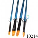 Кисть синтетическая Shine Blue, овальная, №6, CONDA