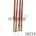 Кисть синтетическая White Gold, овальная, №8, CONDA