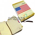Блокнот "AMERICA", 84 х 124 мм., 72 листа, YASAC