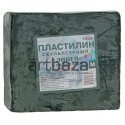 Пластилин скульптурный «Студия», оливковый, мягкий, 500 г, Гамма