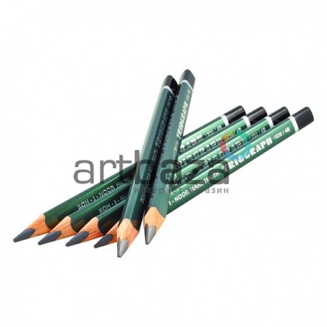 Карандаш чернографитный TRIOGRAPH, 6B, Koh-I-Noor